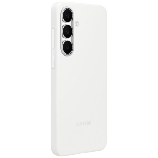 Samsung Silicone Case for Galaxy S25 FE White - imagine 2