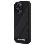 AMG AMHMP16X2SCFR iPhone 16 Pro Max 6.9" black hardcase Checkered Flag Pattern MagSafe - imagine 4