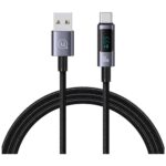 Cable USAMS Sufeng Series US-SJ673 66W 6A Fast Charging USB-C to USB-A 1.2m tarnish
