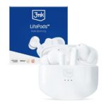 3MK LifePods Wireless Bluetooth headphones with active ANC white