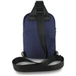 Phone Bag BMW Nylon Pocket & Metal Logo Crossbody navy - imagine 3