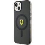 Ferrari FEHMP14SURKK iPhone 14 / 15 / 13 6.1" black hardcase Translucent Magsafe - imagine 2