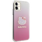 Hello Kitty HKHCN61HDGKEP iPhone 11 / Xr 6.1" pink hardcase IML Gradient Electrop Kitty Head - imagine 4