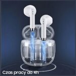 USAMS Bluetooth 5.0 TWS IA series Wireless Headphones white BHUIA02 (US-IA04) - imagine 6