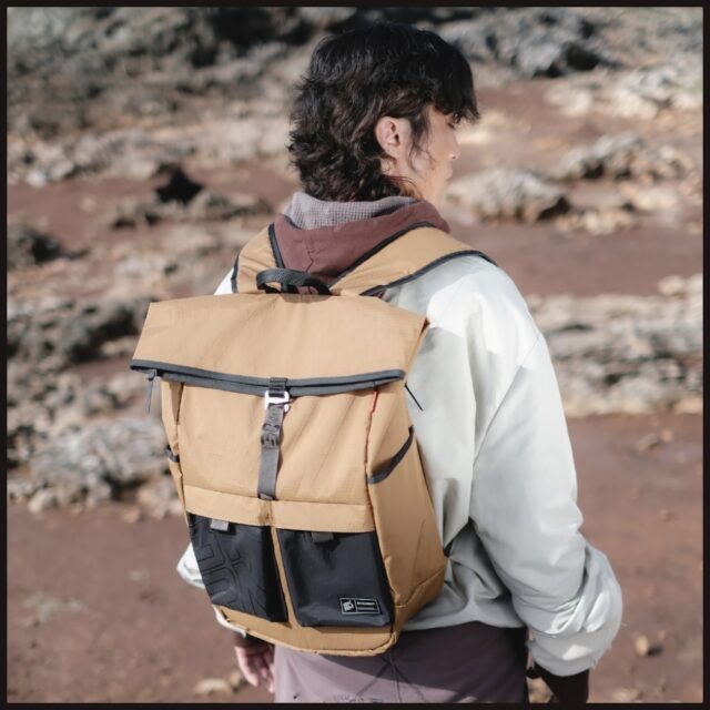 Backpack Skinarma Jager brown - imagine 6