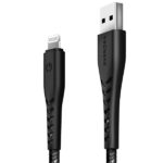 ENERGEA Nyloflex USB - Lightning Cable Charge and Sync C89 MFI 1.5m black - imagine 2