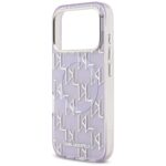 Karl Lagerfeld IML KL Monogram MagSafe Case for iPhone 17 Pro Max Purple - imagine 6