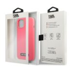 Karl Lagerfeld KLHCP13SSLMP1PI iPhone 13 mini 5,4" hardcase fuchsia Silicone Plaque - imagine 8