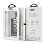 Karl Lagerfeld KLHCN58KAGBK iPhone 11Pro black Karl logo Glitter - imagine 7