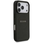 Guess Grained Ring MagSafe case for iPhone 17 Pro black - imagine 4