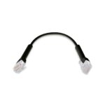 Ubiquiti U-Cable-Patch-RJ45-BK | Ethernet Patch Cable | UniFi Cable, RJ45, 0,1m, Black - imagine 3