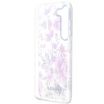 Guess GUHCS23MHCFWST S23+ S916 white hardcase Flower Collection - imagine 7