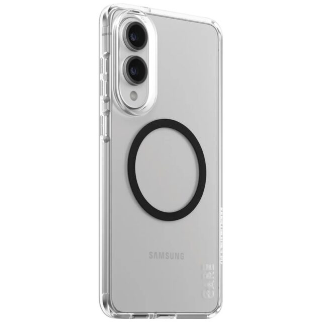 Case CARE by PanzerGlass Flagship Urban  Combat Black QI for Samsung Galaxy S25 Edge transparent - imagine 2