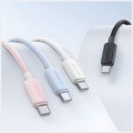 Cable USAMS KY Series US-SJ691 60W USB-C to USB-C 1m white - imagine 6