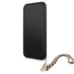 Guess GUHCN61SASGBK iPhone 11 6,1" / Xr black hardcase Saffiano Chain - imagine 5