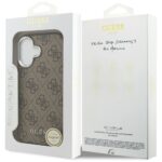 Case Guess 4G Classic Logo MagSafe for iPhone 17 brown - imagine 8
