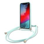 Guess GUHCP12SLSCLMGLB iPhone 12 mini 5,4" light blue hardcase Metal Logo Cord - imagine 4