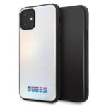 Guess GUHCN65BLD iPhone 11 Pro Max silver hard case Iridescent