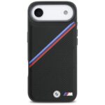 BMW M Tricolor Metal Logo MagSafe Case for iPhone Air Black - imagine 3