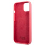 Karl Lagerfeld KLHCP13MSLMP1PI iPhone 13 / 14 / 15 6,1" hardcase fuchsia Silicone Plaque - imagine 7