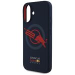 Case Red Bull HC Silicone ORBR20 Logo    Red Lining to iPhone 16 MagSafe navy blue - imagine 6