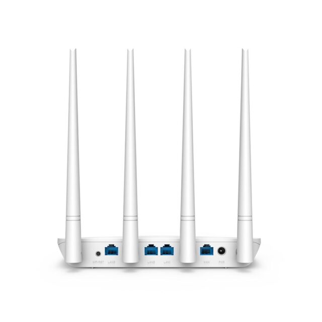 Tenda F6 | WiFi Router | 2.4GHz, 4x RJ45 100Mb/s - imagine 3