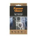 PanzerGlass HardCase iPhone 14 Plus / 15Plus 6.7" MagSafe Antibacterial Military grade transparent 0411 - imagine 3