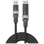 Cable 4smarts ComboCord USB4 HDMI 240W 1.5m black