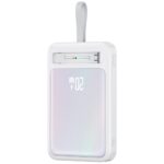 Powerbank USAMS XM Series CD219 10000mAh Magnetic Wireless white - imagine 3