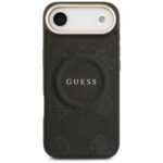 Case Guess Peony Hot Stamp MagSafe for iPhone Air black - imagine 3