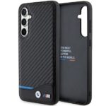 Case BMW BMHCS23FE22NBCK S23 FE S711 black Leather Carbon