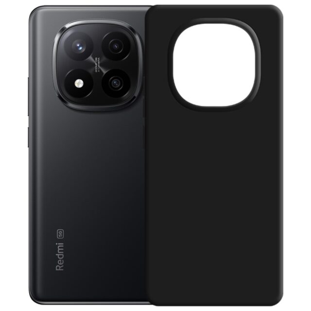 3MK Silicone Case for Xiaomi Redmi   Note 14 Pro+ black - imagine 5