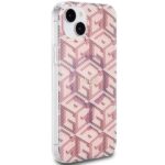 Guess GUHMP15SHGCUSTGP iPhone 15 / 14 /13 6.1" pink hardcase IML GCube MagSafe - imagine 4