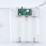 Lampki choinkowe LED - 5m/50 lampek      wielokolorowe/multicolor zasilane bat. 3xAA EHD-LS02 - imagine 4