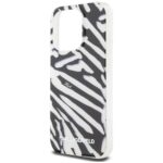 Karl Lagerfeld KLHCP15XHZBPKCCK iPhone 15 Pro Max 6.7" black hardcase IML Zebra Pattern & Cord - imagine 5