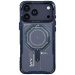 Skinarma Magma Case for iPhone 17 Pro Magnetic Charging blue