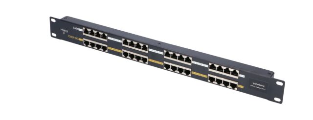 Extralink 16 Port | PoE Injector | 16x 100Mb/s RJ45, Rackmount - imagine 4