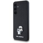 Karl Lagerfeld KLHCSA35SAKCNPK A35 A356 hardcase black Saffiano Karl&Choupette Pin - imagine 2