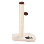 Cat Scratcher for Kittens Extralink Pets, Sisal Column Tower with Ball Toy pet-774 - imagine 4