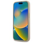 DKNY DKHCP14SPQDSLE iPhone 14 6.1" beige Quilted Stack Logo - imagine 5