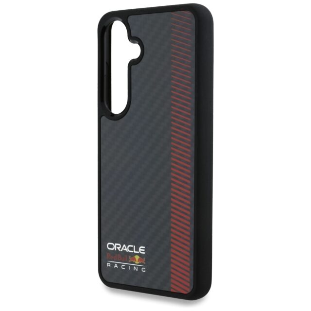 Red Bull Real Carbon Fiber Powerbar MagSafe Case for Samsung Galaxy S25+ Black - imagine 6