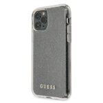 Guess GUHCN65PCGLSI iPhone 11 Pro Max silver hard case Glitter - imagine 2