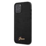 Guess GUHCP12LPCUMLLIBK iPhone 12 Pro Max 6,7" black hardcase Lizard Collection