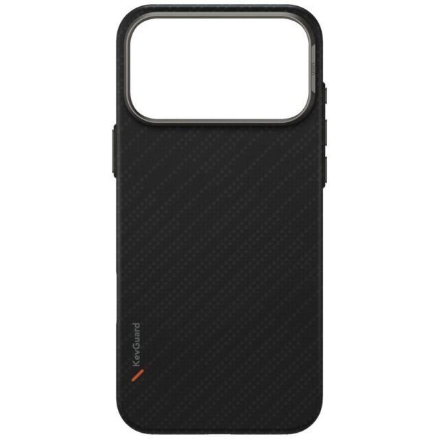Case UNIQ Keva EDGE for iPhone 17 Pro Max     Magclick Charging black - imagine 5