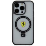 Ferrari FEHMP15LUSCAH iPhone 15 Pro 6.1" transparent hardcase Ring Stand 2023 Collection MagSafe - imagine 3