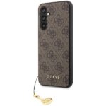 Guess GUHCS23FEGF4GBR S23 FE S711 brown hardcase 4G Charms Collection - imagine 2