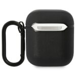 BMW BMA222RVSK AirPods 1/2 cover black Leather Color Lines - imagine 2