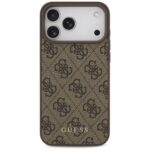 Guess 4G Classic Case for iPhone 17 Pro Max Brown - imagine 3