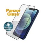 PanzerGlass E2E Super+ iPhone 12 MiniCase Friendly AntiBacterial MicroFracture  black - imagine 2