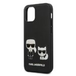 Karl Lagerfeld KLHCP12SPCUSKCBK iPhone 12 mini 5,4" black hardcase Ikonik Karl & Choupette - imagine 7